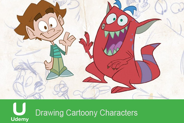 دانلود فیلم آموزشی طراحی شخصیت های کارتونی
