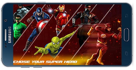 دانلود بازی اندروید Super Heros Fight Club v1.4