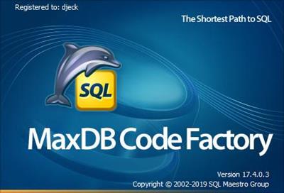 دانلود نرم افزار SQLMaestro MaxDB Code Factory v17.4.0.3
