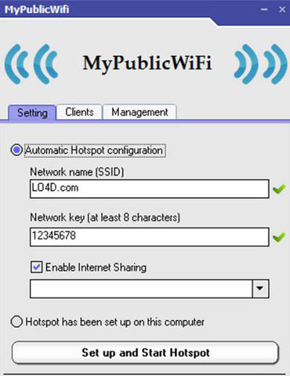 download the last version for iphoneMyPublicWiFi 30.1