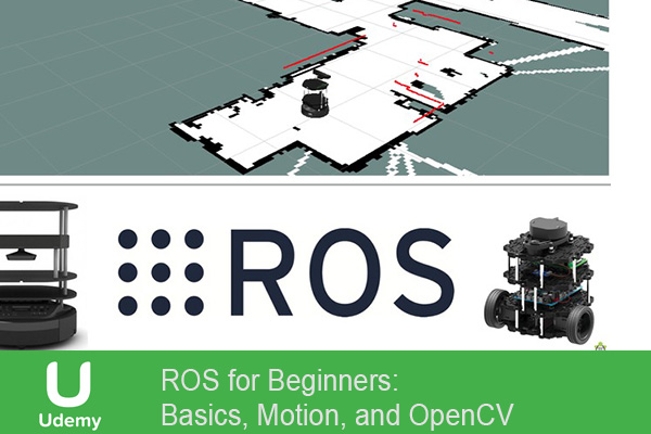 فیلم آموزشی مفاهیم کلی ROS در زمینه حرکت و درک روباتیک