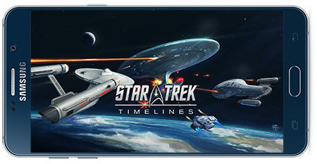 دانلود بازی استراتژیک اندروید Star Trek Timelines v7.3.1