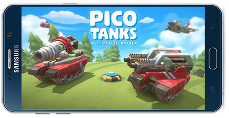 دانلود بازی اندروید تانک های پیکو Pico Tanks v39.3.0