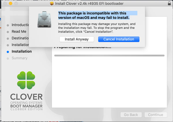 clover bootloader mac