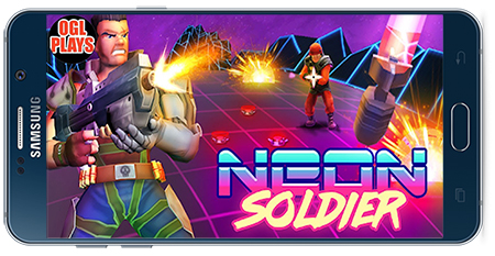 دانلود بازی اندروید سرباز نئون Neon Soldier v1.02.38