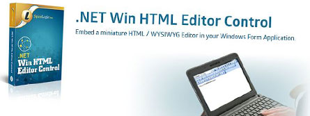 دانلود نرم افزار WinForms HTML Editor Control v7.4.11.0 – Win