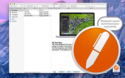 دانلود نرم افزار iNotepad Pro v5.2 – Mac