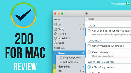 دانلود نرم افزار 2Do v2.6.15 – Mac