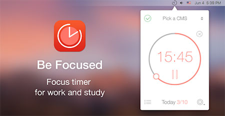 why no alarm on be focused pro