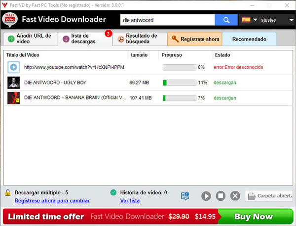 download youtube video fast