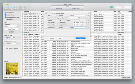 دانلود نرم افزار File List Export v2.3.0 – Mac