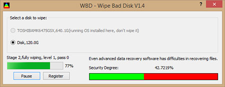 دانلود نرم افزار Wipe Bad Disk v2.0 – Win