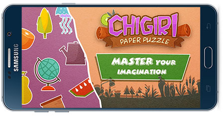 دانلود بازی اندروید Chigiri: Paper Puzzle v1.5.0