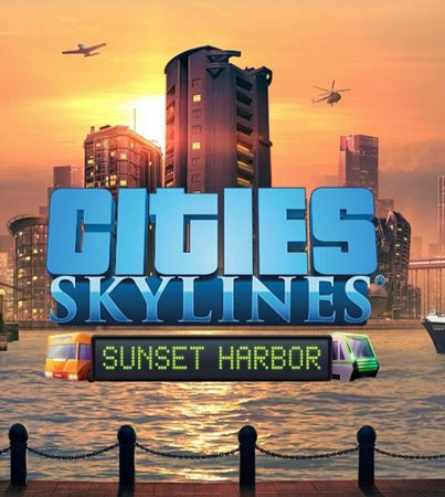 دانلود بازی کامپیوتر Cities Skylines Sunset Harbor نسخه CODEX