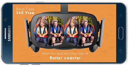 دانلود بازی اندروید Roller Coaster 360 VR v1