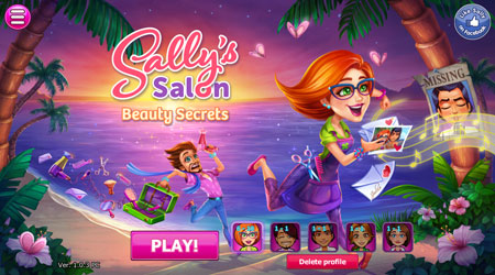 دانلود بازی Sally’s Salon: Beauty Secrets نسخه Portable