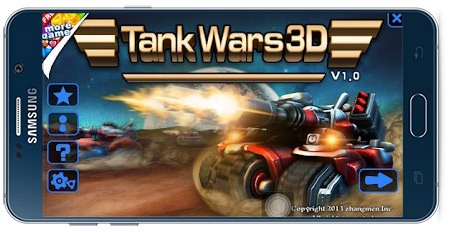 دانلود بازی اندروید Tank World War 3D v2.0 apk