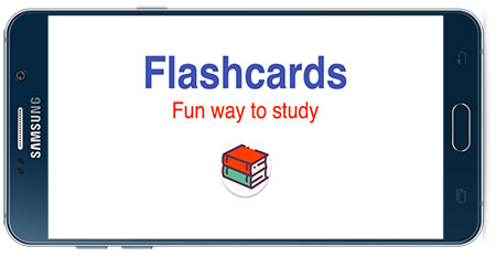 دانلود نرم افزار فلش کارت اندروید Flashcards v2.431
