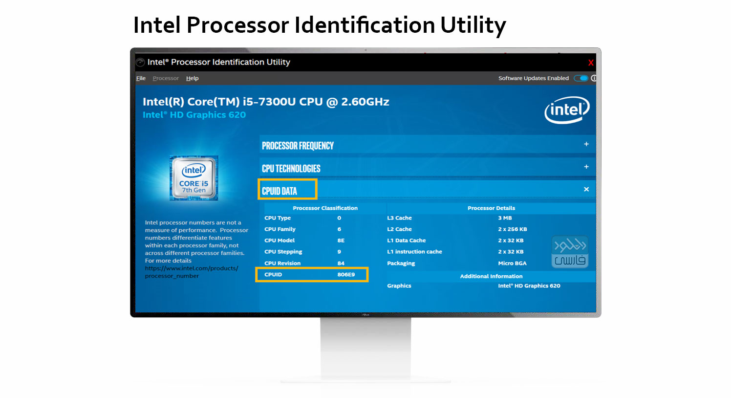 دانلود نرم افزار Intel Processor Identification Utility v6.5.115.0105