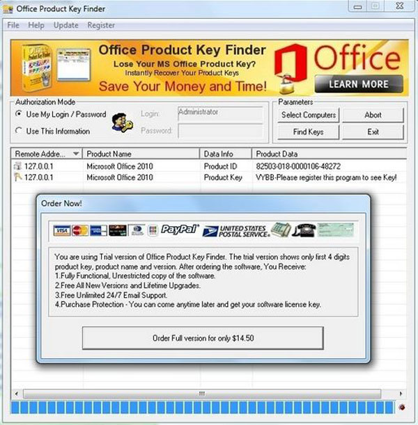 office product key recovery
