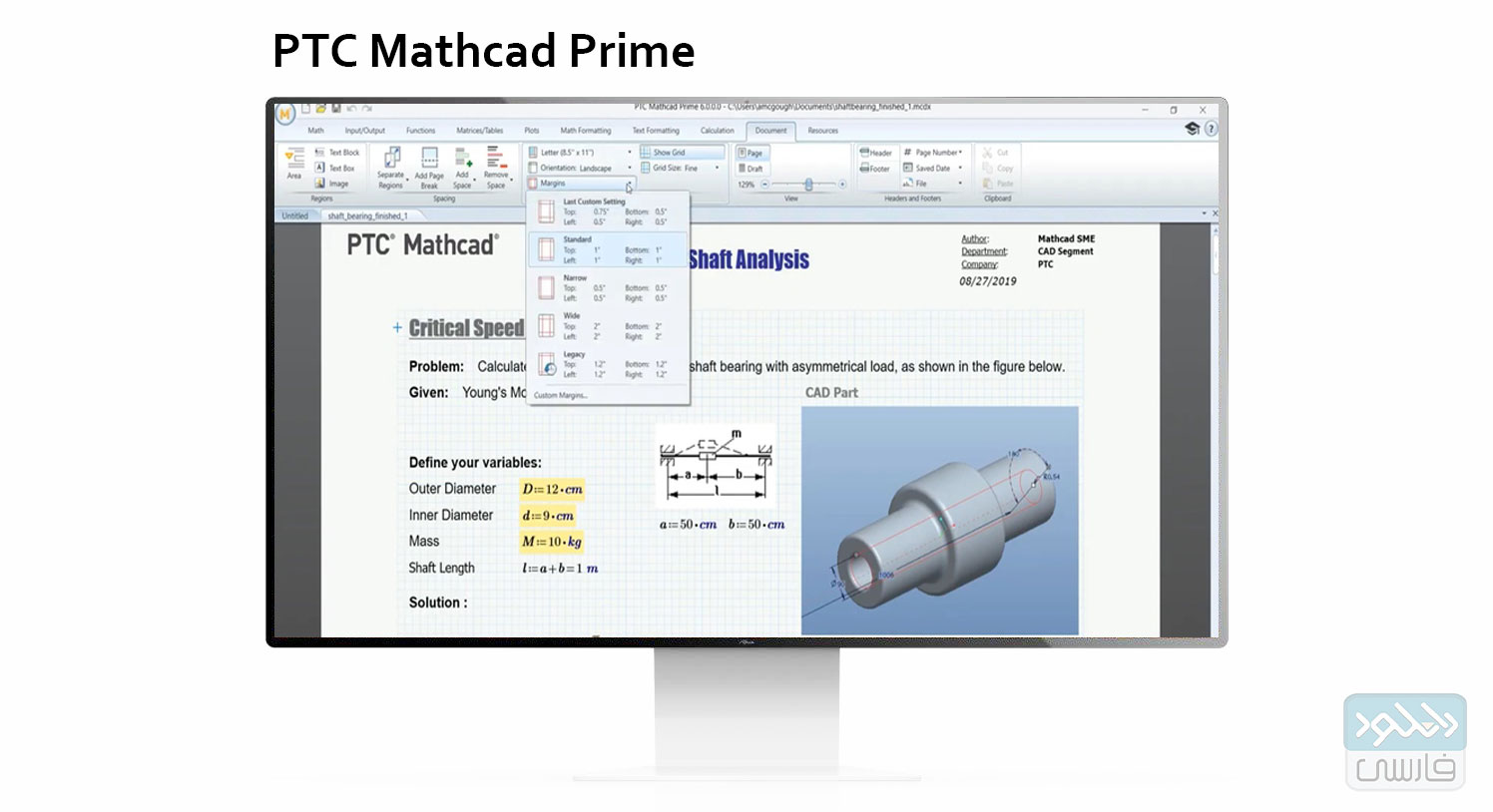 دانلود نرم افزار PTC Mathcad Prime 7.0.0.0