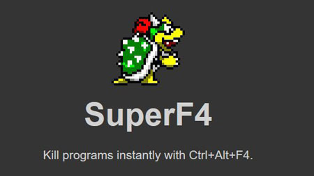 دانلود نرم افزار SuperF4 v1.4 نسخه ویندوز