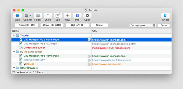 url manager pro