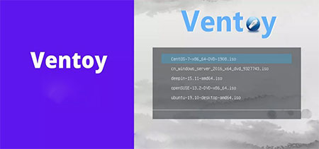 دانلود نرم افزار Ventoy v1.0.88 نصب چندین سیستم عامل از روی حافظه فلش