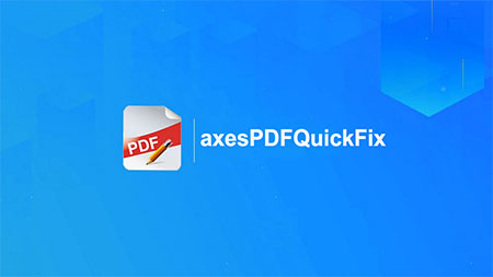 دانلود نرم افزار axesPDF QuickFix v1.5.0.4 نسخه ویندوز