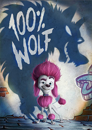 دانلود انیمیشن سینمایی 100 درصد گرگ 100% Wolf با دوبله فارسی