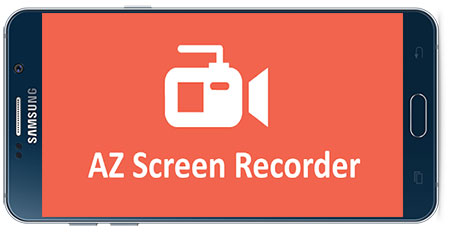 دانلود نرم افزار اندروید AZ Screen Recorder v5.5.8