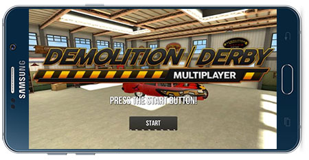 دانلود بازی اندروید Demolition Derby Multiplayer v1.3.5