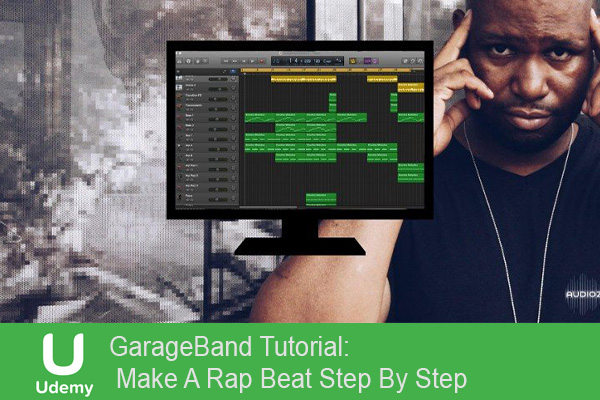 دانلود فیلم آموزشی ساخت بیت رپ  Make A Rap Beat Step By Step