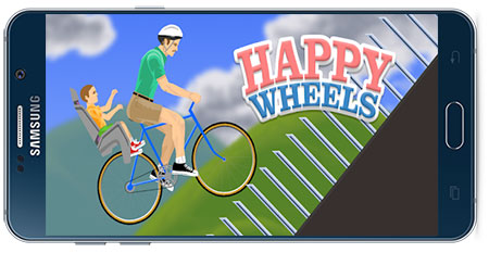 دانلود بازی اندروید Happy Wheels v1.0.6