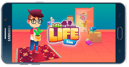 دانلود بازی اندروید Idle Life Sim v1.2.1