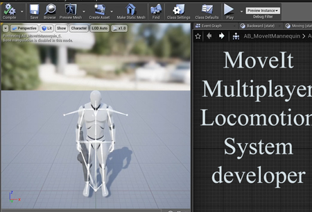 دانلود نرم افزار MoveIt! Multiplayer Locomotion System v4.24-4.25 ویندوز