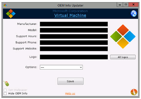 دانلود نرم افزار OEM Info Updater v9.2 نسخه ویندوز