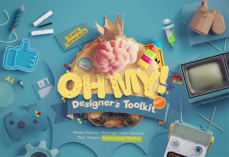 دانلود مجموعه نرم افزار Creativemarket – Oh My! Designer’s Toolkit نسخه ویندوز