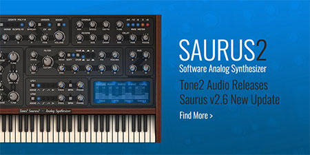 دانلود نرم افزار Tone2 Saurus v2.6.0 نسخه ویندوز