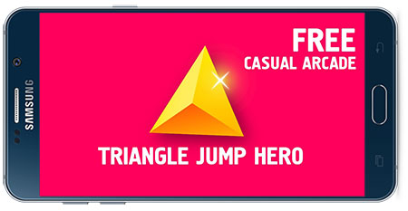 دانلود بازی اندروید Triangle Jump Hero v1.01