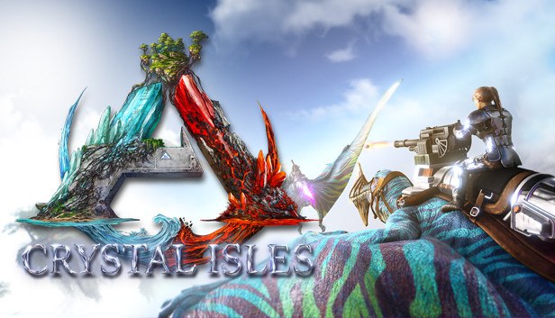دانلود بازی ARK Survival Evolved Crystal Isles نسخه ElAmigos