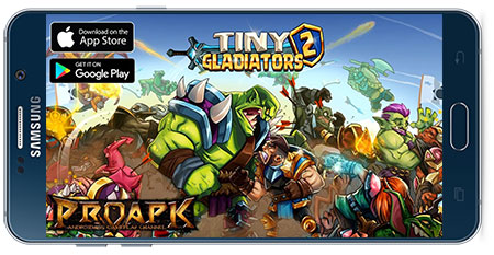 دانلود بازی اندروید گلادیاتور کوچک Tiny Gladiators 2 v2.2.6