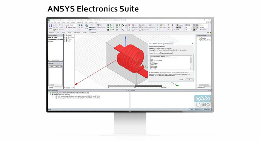 دانلود نرم افزار ANSYS Electronics Suite 2023 R1 نسخه ویندوز