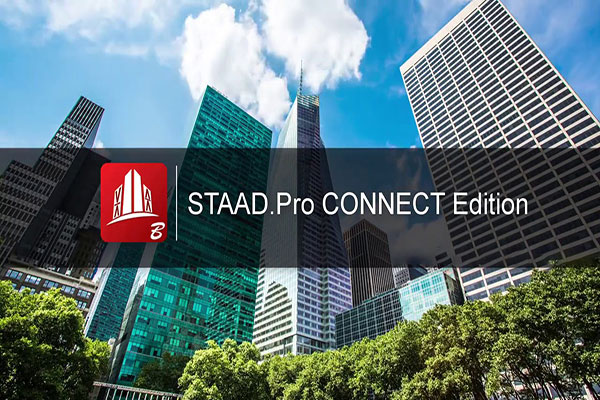 دانلود نرم افزار STAAD.Pro CONNECT Edition 22  v22.09.00.115 Update 9 طراحی و آنالیز سه بعدی سازه