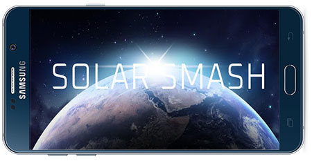 دانلود بازی منظومه شمسی Solar Smash v1.9.1 برای اندروید