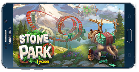 دانلود بازی اندروید Stone Park: Prehistoric Tycoon v1.2.4