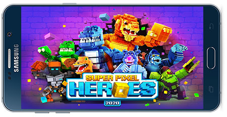 دانلود بازی اندروید Super Pixel Heroes 2020 v1.2.214
