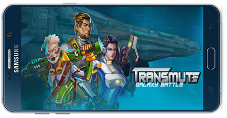 دانلود بازی اندروید Transmute: Galaxy Battle v1.0.9