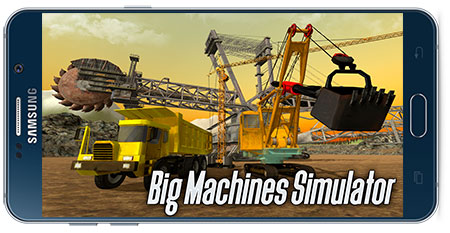 دانلود بازی اندروید ماشین های بزرگ Big Machines Simulator v1.2