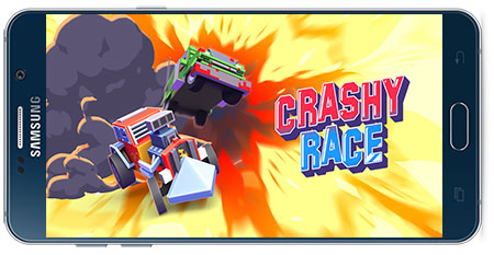 دانلود بازی اندروید مسابقات تصادفی Crashy Race v0.252